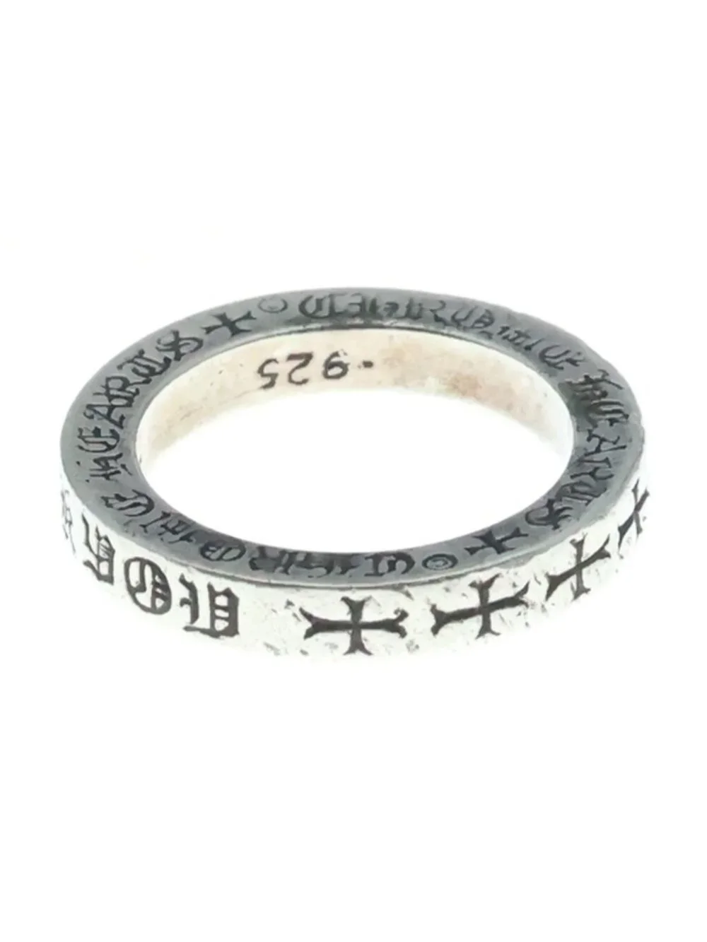 Chrome Hearts 3 Spacer Nyc Limited Youring Silver Ring
